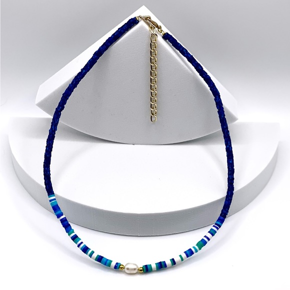 NEW……Heishi Beaded with Genuine Freshwater Pearl - Picture 12 of 12